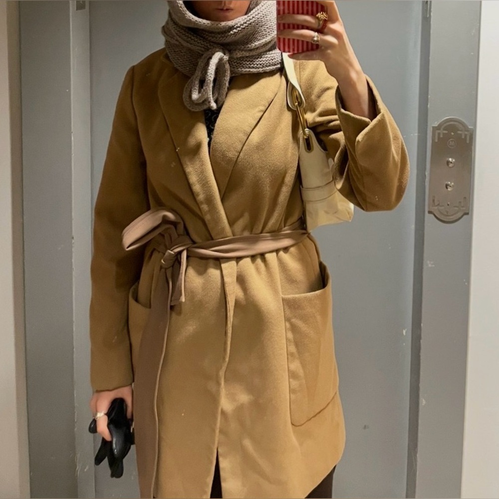 Tan Blazer/Trenchcoat